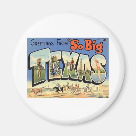 Grüße vom Texas Magnet (Vorne)