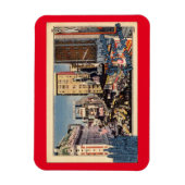 Grüße vom Times Square, Vintag Magnet (Vertikal)