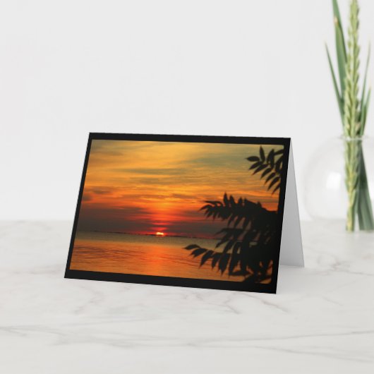 Grüße vom Ufer des Winnebago! Karte (Vorderseite)