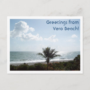Grüße vom Vero Beach! Postkarte