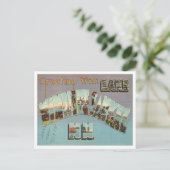 Grüße vom Winnipesaukee-See, New Hampshire Postkarte (Stehend Vorderseite)