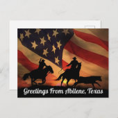 Grüße von Abilene, Texas Postcard Postkarte (Vorne/Hinten)