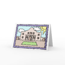 Grüße von Alamo San Antonio Texas
