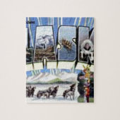 Grüße von Alaska Puzzle (Vertikal)