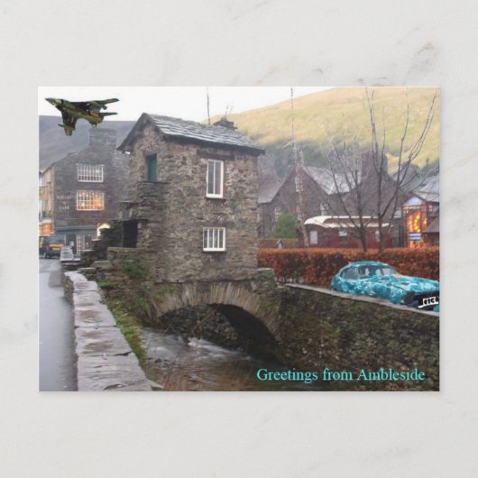 Grüße von Ambleside Postkarte (Vorderseite)
