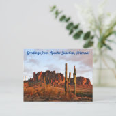 Grüße von Apache Junction, Arizona Postcard Postkarte (Stehend Vorderseite)