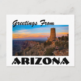 Grüße von Arizona Grand Canyon Postkarte