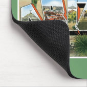 Grüße von Arizona! Retro Catcus Wüste Mousepad (Ecke)