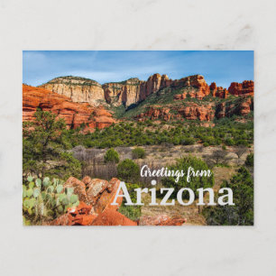 Grüße von Arizona Scenic Desert Postkarte