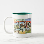 Grüße von Arizona Zweifarbige Tasse (Links)