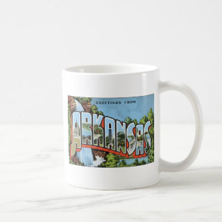 Grüße von Arkansas, Vintag Kaffeetasse