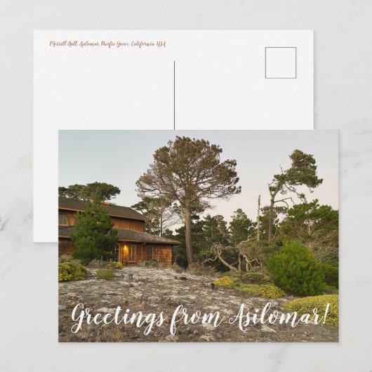 Grüße von Asilimar! Postkarte (Vorne/Hinten)