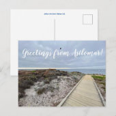 Grüße von Asilomar! Postkarte (Vorne/Hinten)