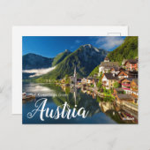 Grüße von Austria Postcard Hallstatt Postkarte (Vorne/Hinten)
