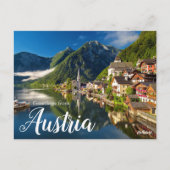Grüße von Austria Postcard Hallstatt Postkarte (Vorderseite)