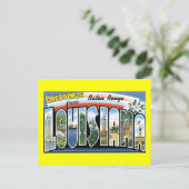 Grüße von Baton Rouge, Louisiana Postkarte (Stehend Vorderseite)