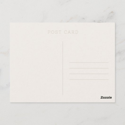 Grüße von Big Sur Vintager Postkarte (Rückseite)