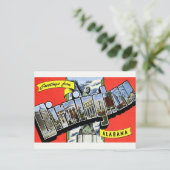 Grüße von Birmingham, AL Postcard Postkarte (Stehend Vorderseite)