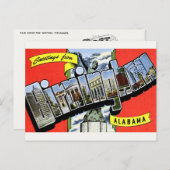 Grüße von Birmingham, AL Postcard Postkarte (Vorne/Hinten)