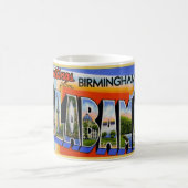 Grüße von Birmingham Alabama Kaffeetasse (Mittel)