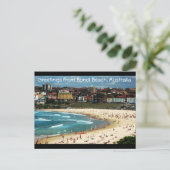 Grüße von Bondi Beach, Australien Postkarte (Stehend Vorderseite)