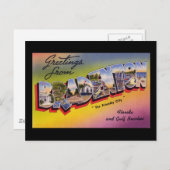 Grüße von Bradenton Florida Postkarte (Vorne/Hinten)