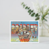 Grüße von Bradley Beach, New Jersey Travel Postkarte (Stehend Vorderseite)