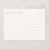 Grüße von Brüssel Postkarte (Rückseite)