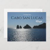 Grüße von Cabo San Lucas Mexico Postcard Postkarte (Vorne/Hinten)