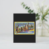 Grüße von Cape Cod Massachusetts Postkarte (Stehend Vorderseite)