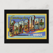Grüße von Cape Cod Massachusetts Postkarte (Vorderseite)