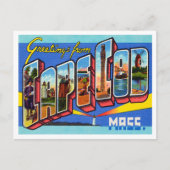 Grüße von Cape Cod, Massachusetts Travel Postkarte (Vorderseite)