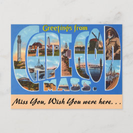 Grüße von Cape Cod Postkarte