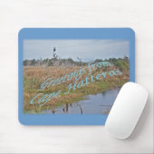 Grüße von Cape Hatteras OBX Mousepad (Mit Mouse)
