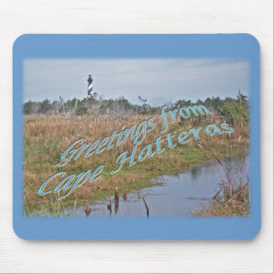Grüße von Cape Hatteras OBX Mousepad
