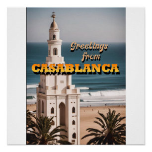 Grüße von Casablanca Poster