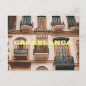 Grüße von CASABLANCA Postkarte (Vorderseite)