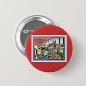 Grüße von Catskill Bergen Button (Vorne & Hinten)