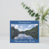 Grüße von Chassahowitzka Florida Postkarte (Stehend Vorderseite)