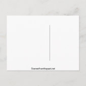 Grüße von Cheboygan Michigan! Postkarte (Rückseite)