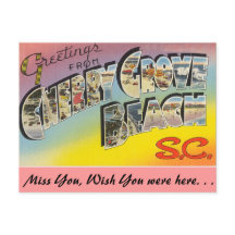 Grüße von Cherry Grove Beach