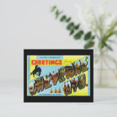 Grüße von Cheyenne Wyoming Postkarte (Stehend Vorderseite)