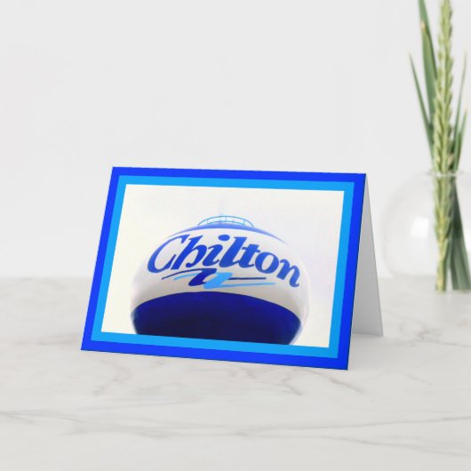 Grüße von Chilton Wisconsin! Karte (Vorderseite)