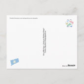 Grüße von Connecticut Cat (Connecti-cat) Postkarte (Rückseite)