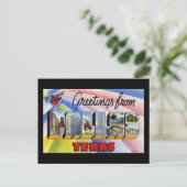 Grüße von Dallas Texas Postkarte (Stehend Vorderseite)