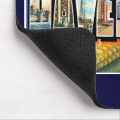 Grüße von Davenport, Iowa! Mousepad (Ecke)