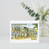 Grüße von Daytona Beach, FL Postkarte (Stehend Vorderseite)