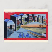 Grüße von Decatur, AL Large Letter Postcard Postkarte (Vorderseite)