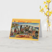 Grüße von Delaware Card Karte (Gelbe Blume)