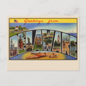 Grüße von Delaware Large Letter Postcard Postkarte (Vorderseite)